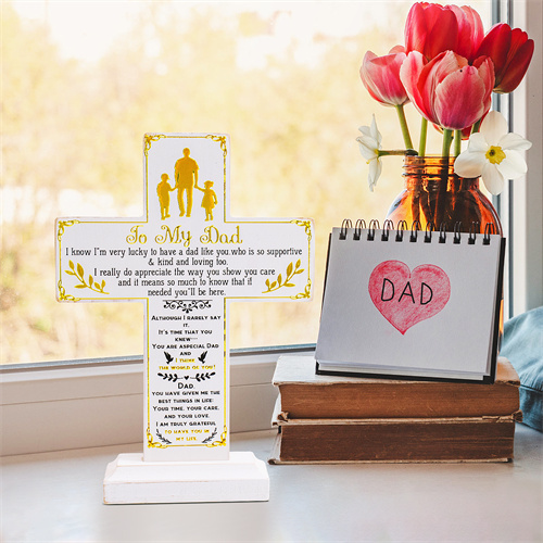 Our Father Cross With Lord's Prayer